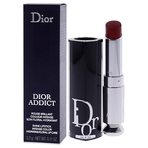 Miniatura 4 de Christian Dior Dior Addict Hydrating Shine - Lápiz labial Caro 841 (recargable) para mujer, 0.11 onzas