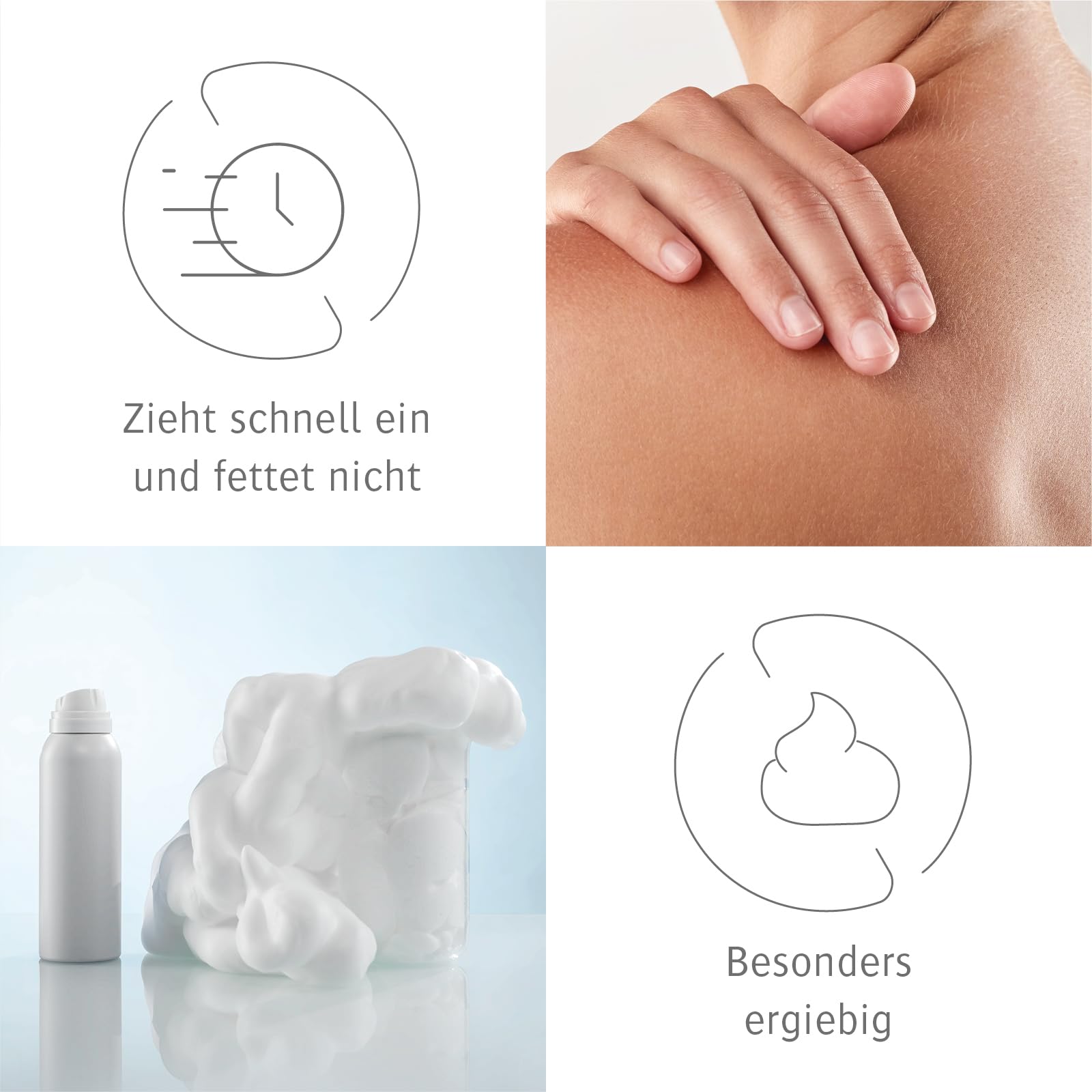Allpresan Limited Edition - ORANGENBLÜTE - Körper Schaumcreme für sehr trockene bis schuppige Haut mit belebendem Orangenblüten-Duft, 125 ml