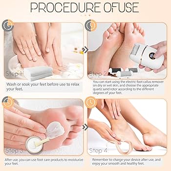 フットケア Electric Callus Remover Amazon.com : Electric Foot Callus Removers Rechargeable