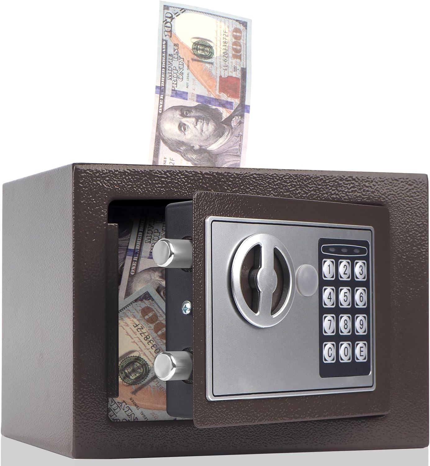 Piggy Bank Safe for Adult with Password, Large Metal Money Bank, Boy and Girl coin jar for Honeymoon Trips, Birthday Gifts, College Funds, Car Funds