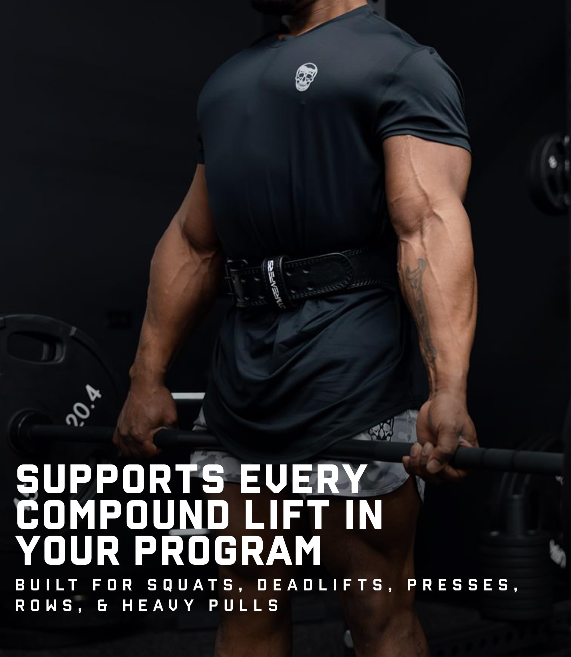 Cintura in pelle per sollevamento pesi per bodybuilding, squat, supporto lombare e mal di schiena, in vera pelle, con fibbia regolabile, per uomo e donna