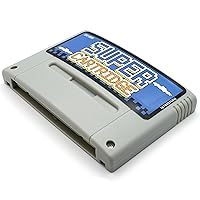 Vista 3 de Retrotech Super 1000 In 1 Game Cartridge for SNES Super Nintendo 16 Bit Game Console - Gray