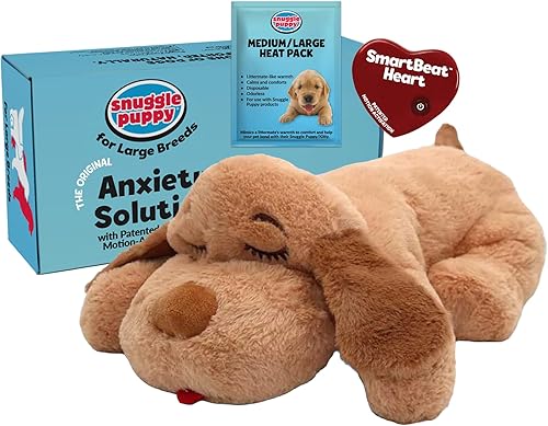 Miniatura 12 de Juguetes Originales Snuggle Puppy - Latidos de Cachorro para Perros - Alivio de la Ansiedad y Ayuda para Acurrucarse de Mascotas - Juguetes Cómodos