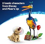 LEGO Disney and Pixar Kevin & Dug Building Toy - 'Up' Movie Set for Girls & Boys, Ages 9+ - Disney Gift for Kids & Fans - Kids Bedroom or Desk Decor - 43290