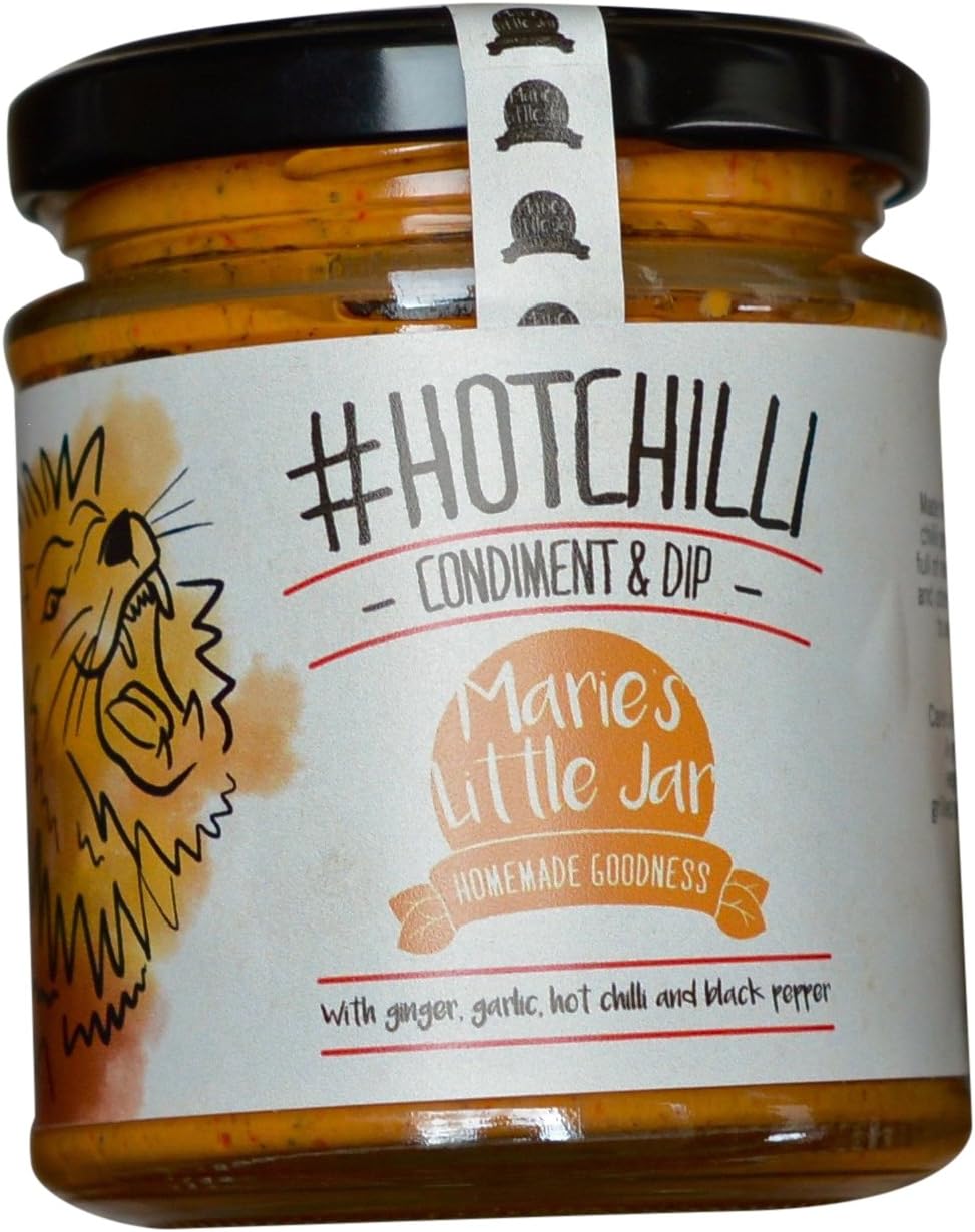 Marie's Little Jar #HotChilli - Marinade-Based, Spread, Dip - Hot Chili, Ginger & Garlic