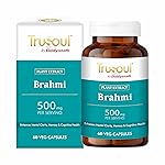 Trusoul By Baidyanath Brahmi 60 Veg Capsules (500mg / Per Capsule) | Helps Enhances Mental Clarity, Memory & Cognitive Health | Pure Herbs for Mind Wellness | Promotes Mind Relaxation