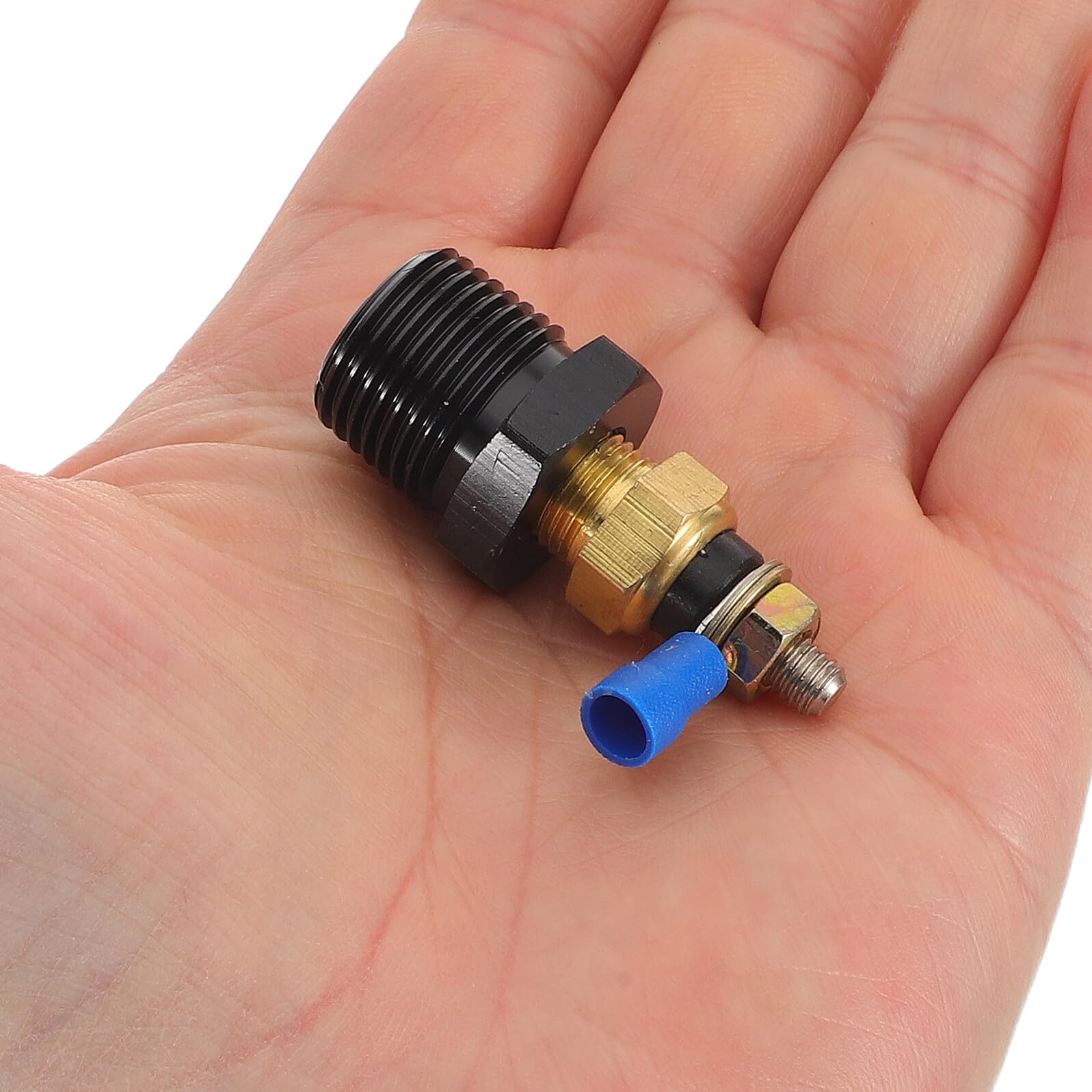 NOLITOY Sensor de Temperatura del Refrigerante del Coche con Tornillo Repuesto para Motor Compatible con Civic Resistente al Calor y Duradero Compatible con Sistema de Control del Motor