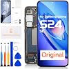 Pantalla Original para Samsung Galaxy S24 5G, LCD con Digitalizador y Touchscreen para Samsung S24 SM-S921B SM-S921U SM-S921W, Ensamblaje con Marco (Versión US) (Negro) 1