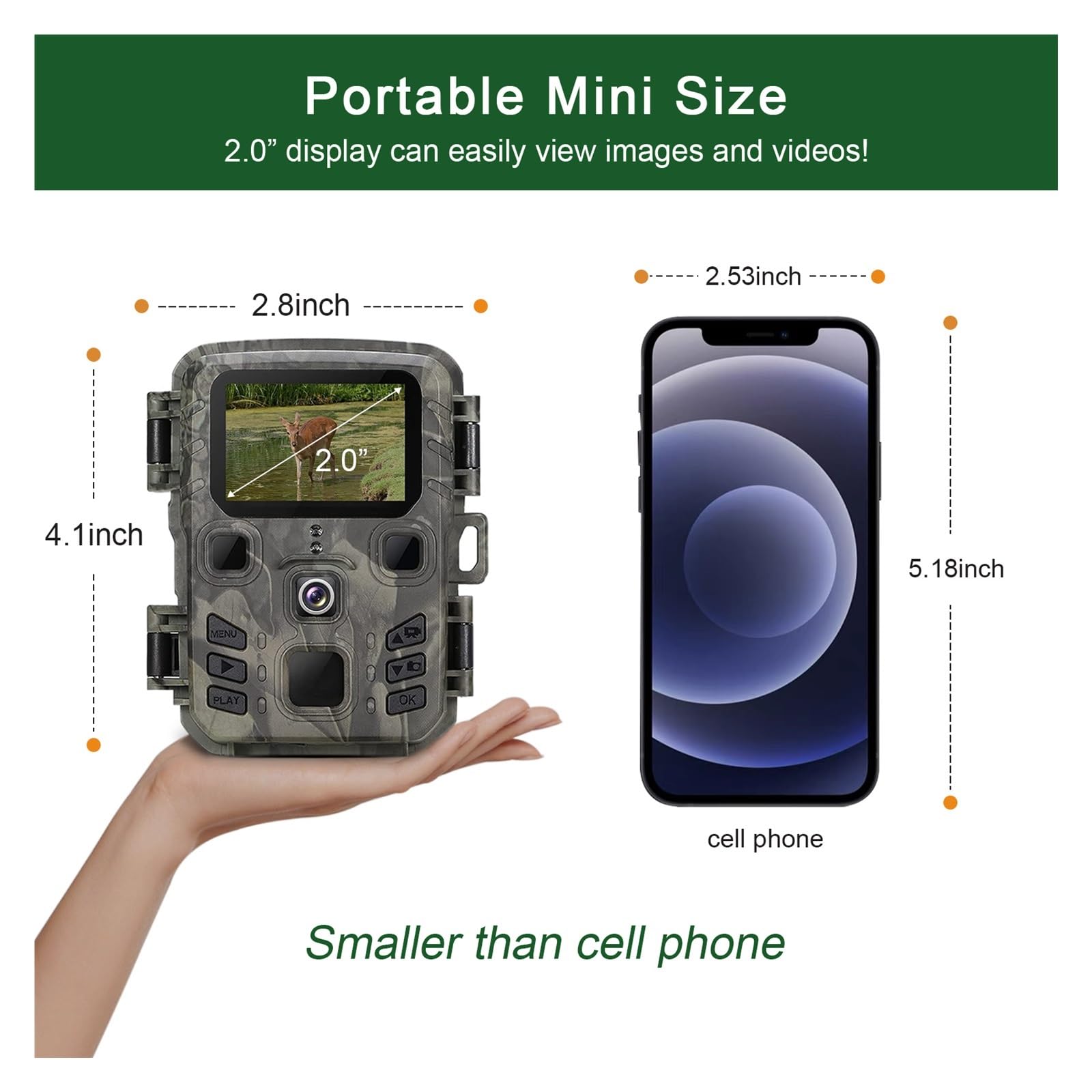 Polowanie Na Dziką Kamerę Obserwacyjną Outdoor Wildlife Cameras Surveillance Night Vision Photo Trap Sensor WyraźNe Obrazy I Filmy