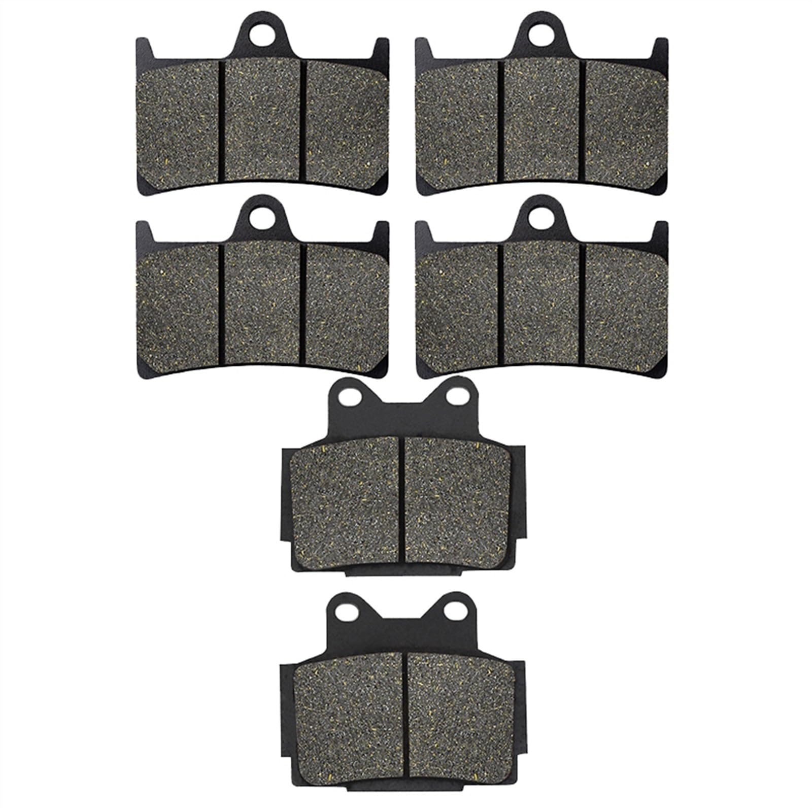 Pastillas de freno de motocicleta Pastillas de freno delanteras y traseras para motocicleta para YAMAHA TZR250 TZR250R 1989-1994 FZS600 para Fazer 600 1998-2003(1 set)