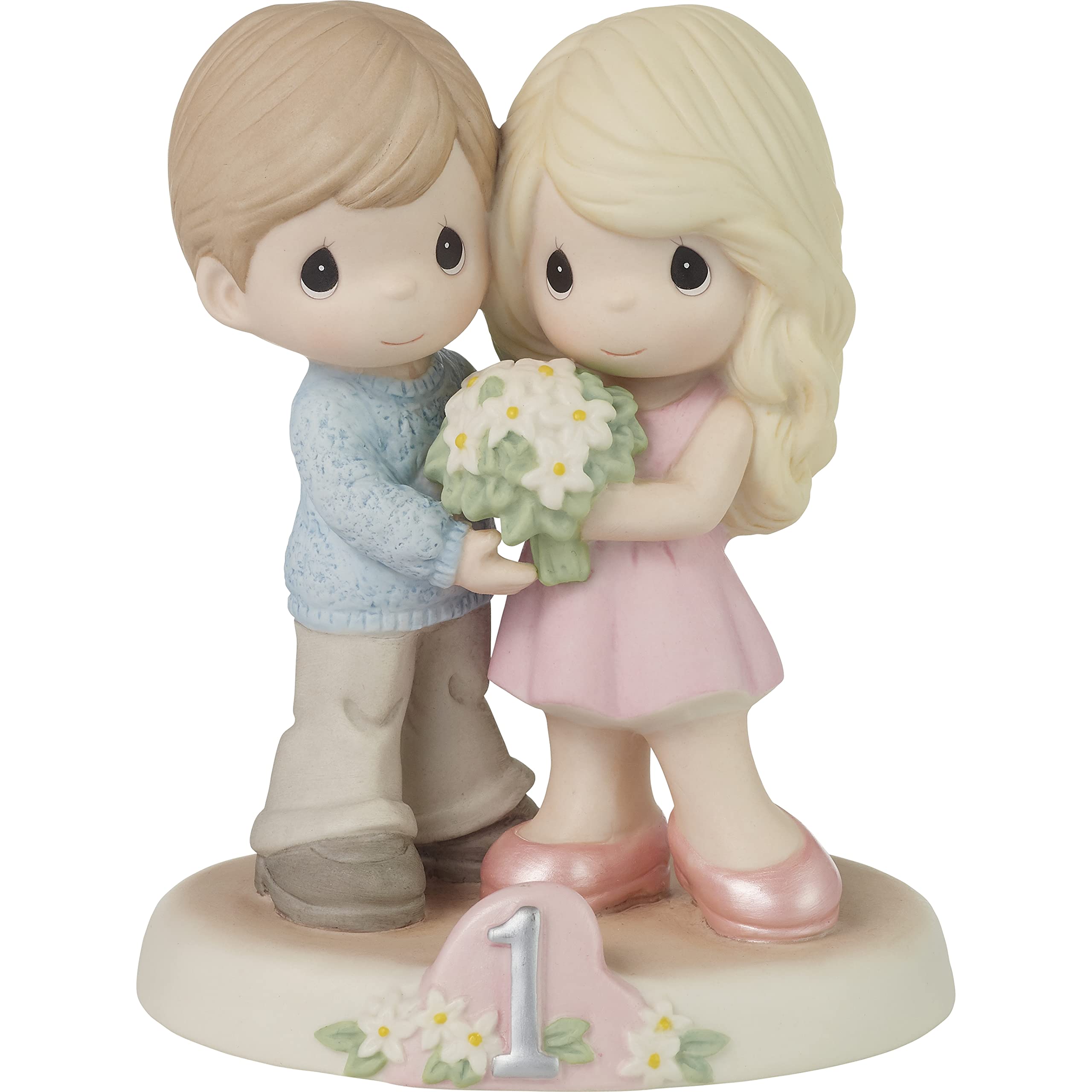 Figurine en porcelaine authentique Precious Moments 223015 collection fleurs