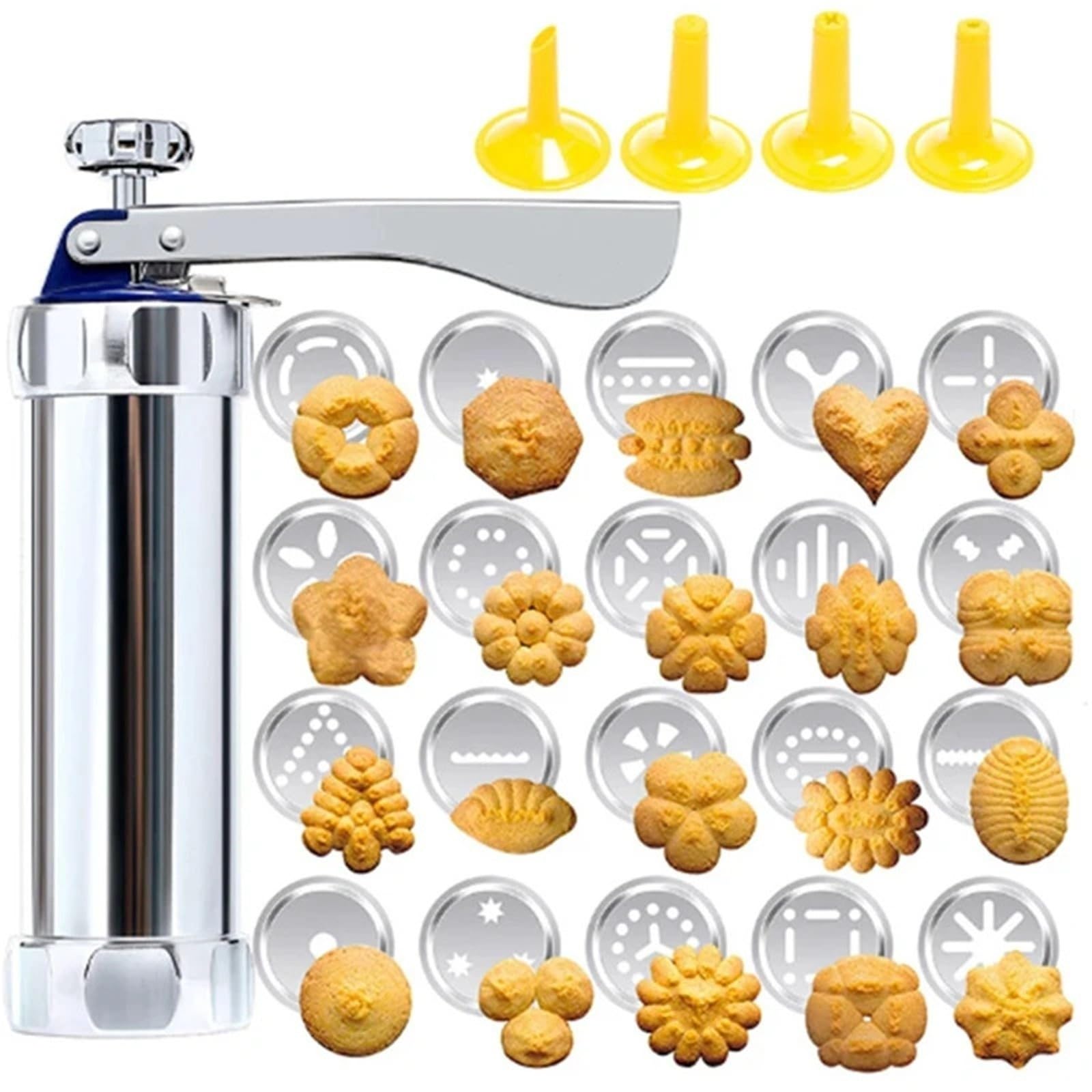 Edelstahl-Kuchengebäck-Spritzen-Sets, Düsen For Keksherstellungsmaschinen