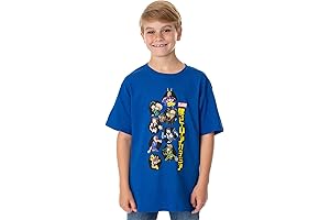 My Hero Academia: All Might and Student Anime T-Shirt for Boys