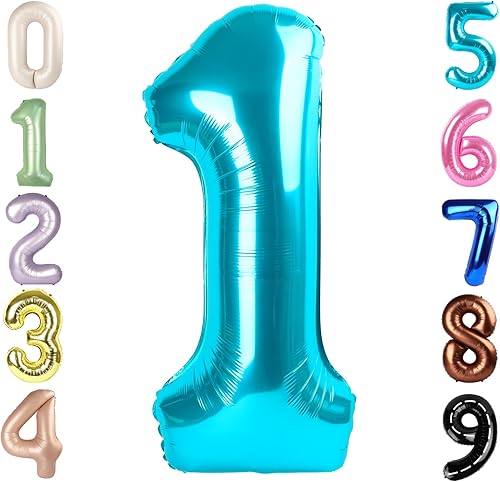 Vista 221 de Globos de números 0 de 40 pulgadas, globos negros de números para números 10, 20, 30, 40, 50, 60, 70, 80, 90, 100, globos de números 10, 20, 30, 40
