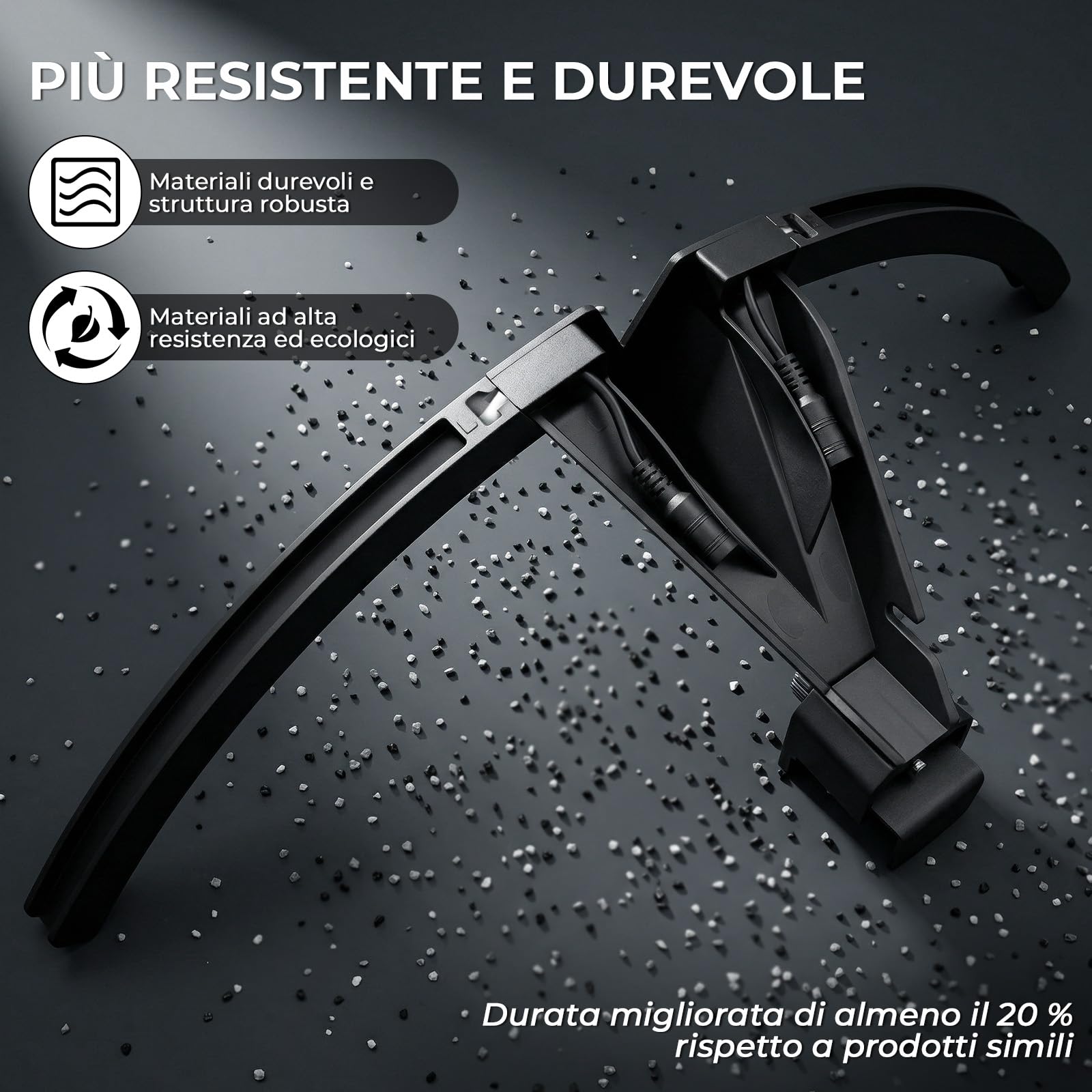 Illuminazione per Bersaglio Freccette 120°, Luce LED 6000K Bianco Giorno, Cavo Alimentazione 3m con Spina UE, Sistema Rimovibile per Bersagli in Sisal, Fissaggio a Clip Semplice