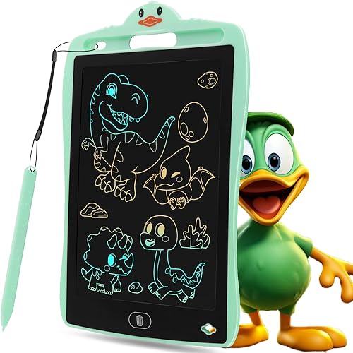 Miniatura 1 de LCD Writing Tablet 2 Packs Toddler Toys, 12 Inch Doodle Board Drawing Pad Gifts for Kids Games, Erasable Colorful Drawing Board Toy Christmas