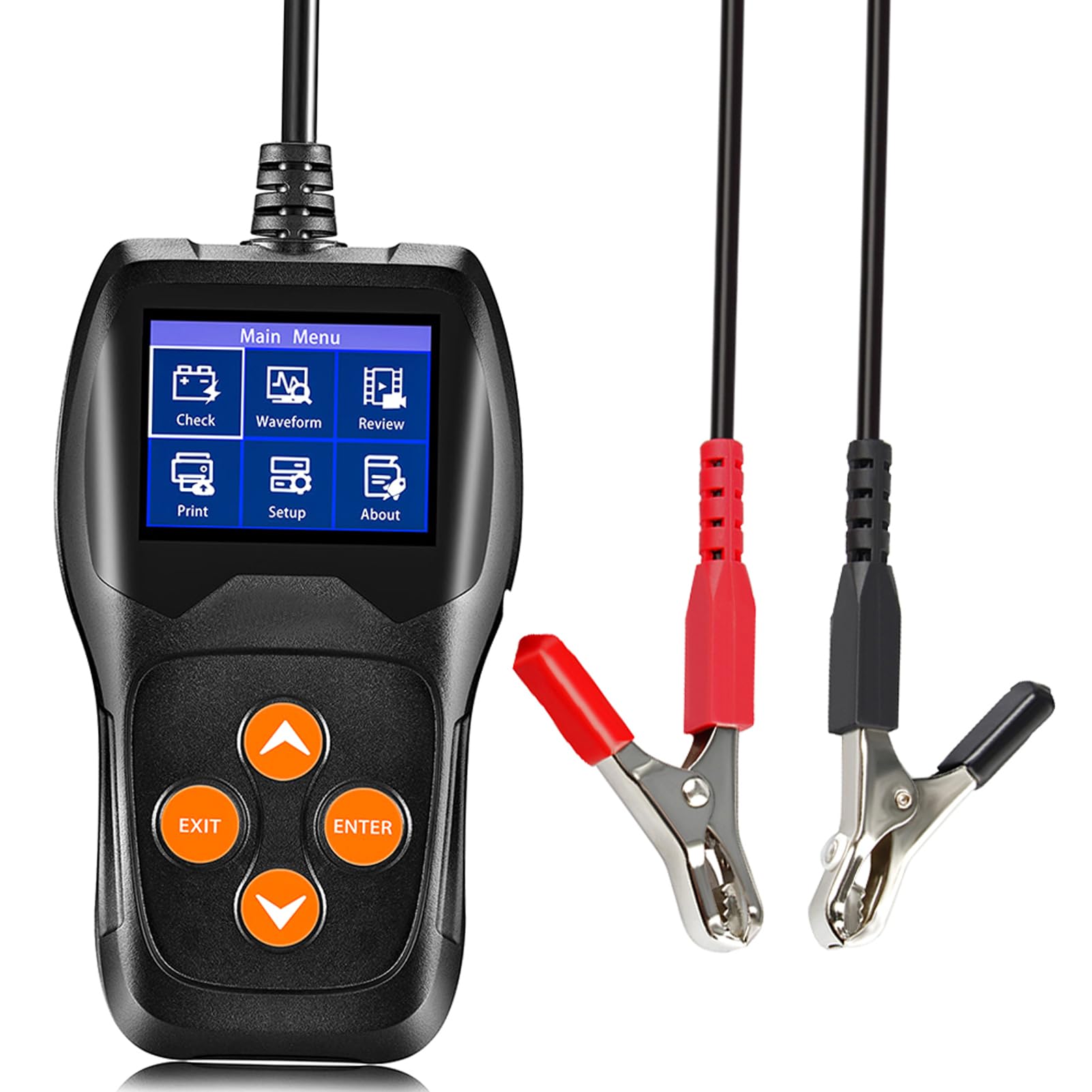 KW600 Batterietester – Fortschrittliches Spannungstestgerät für Autoenthusiasten, Perfekt für Heimwerker