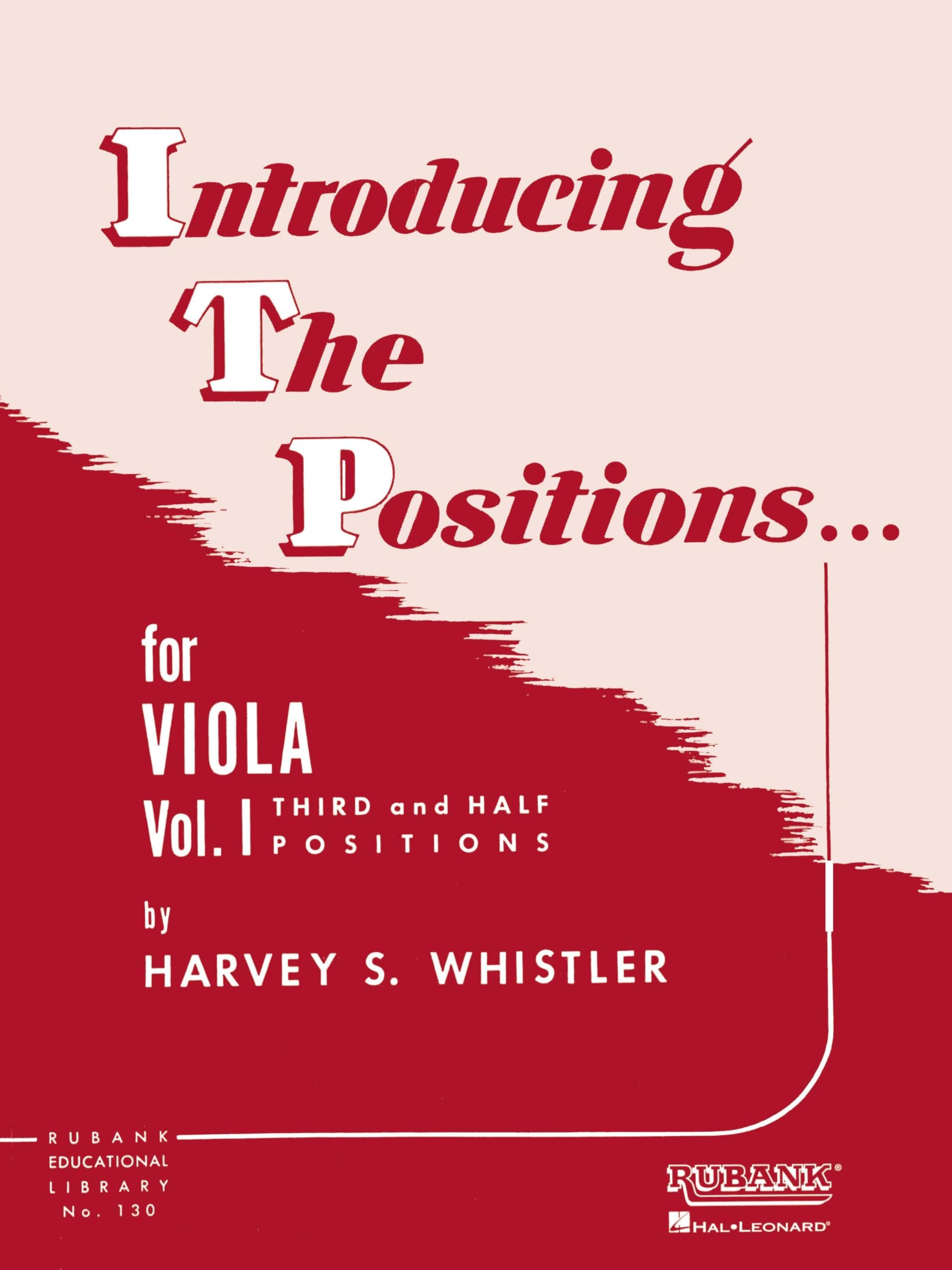 Introducing the Positions for Viola – Volume 1 | Third and Half Positions | Rubank Educational Library String Method
