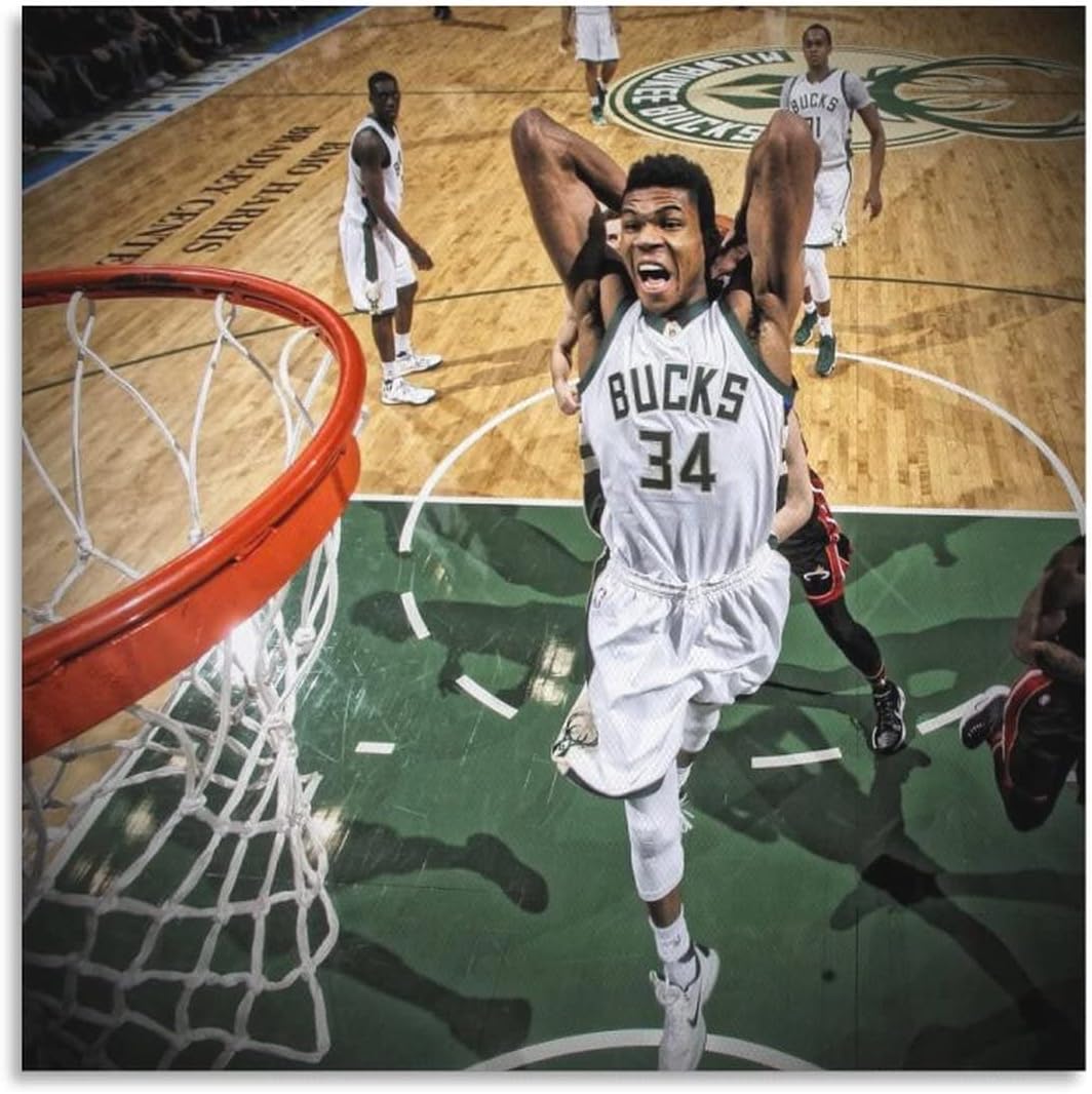 giannis antetokounmpo poster dunk