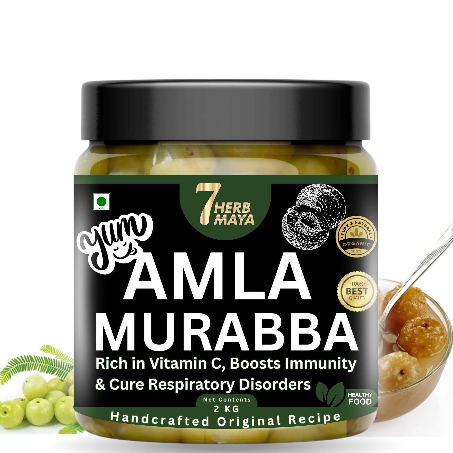 Amla Murabba | Sweet & Tangy Indian Gooseberry Delight | Traditional Fruit-Based Treat (2 Kg)-image-35