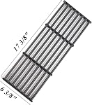 BBQ Future 17 3/8" Grill Grates Replacement for Broil King Baron 320 340 420 440 490, Cast Iron Cooking Grates Grids for Broil-Mate Huntington Sterling and Most Gas Grill Models, (4-Pack)