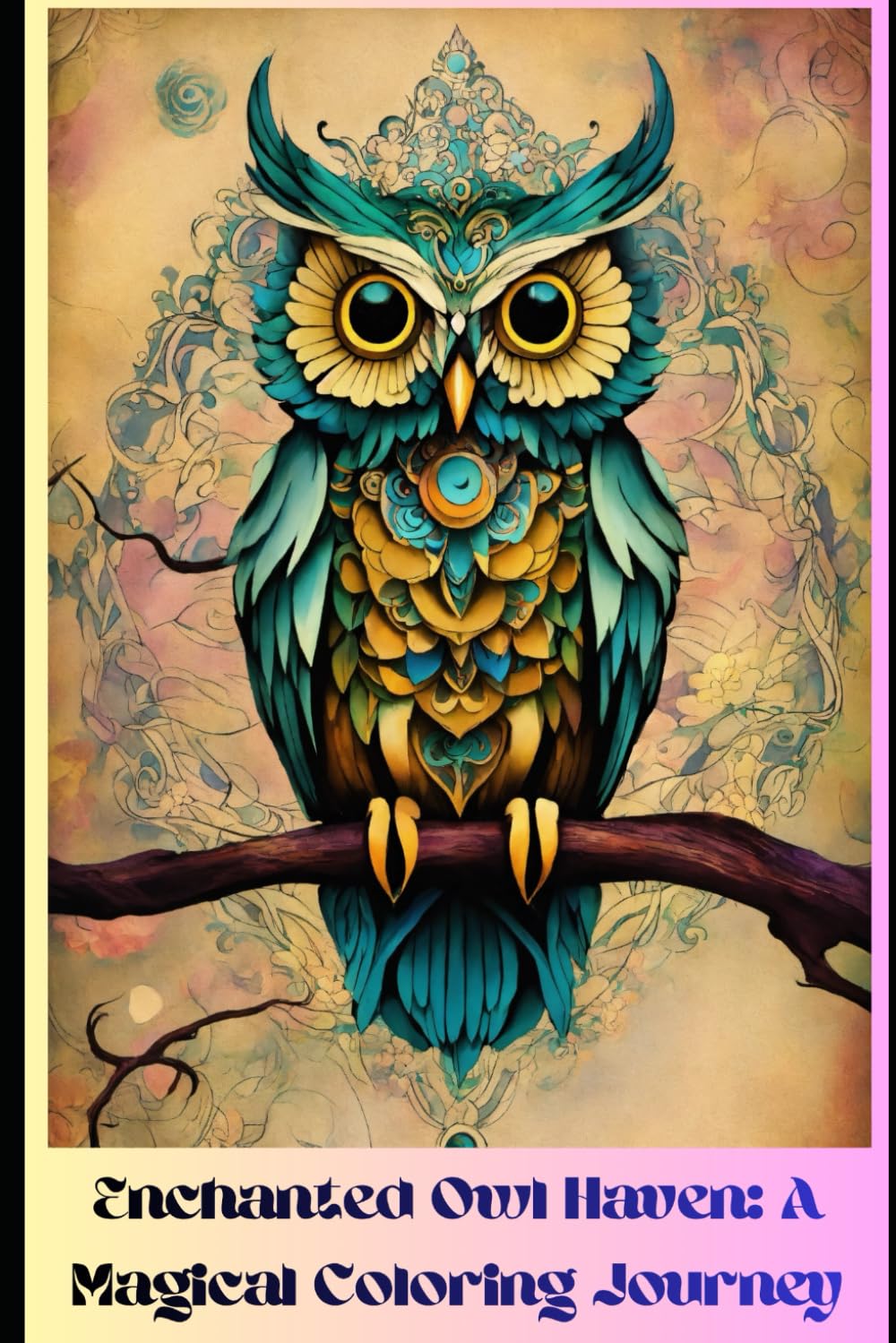 Enchanted Owl Haven: A Magical Coloring Journey: 30 Intricate Owl Illustrations for Relaxation, Creativity & Mindful Coloring