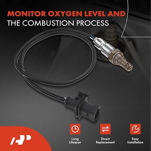 Miniatura 2 de A-Premium Sensor de oxígeno O2 compatible con Jaguar F-Pace 2019-2020 5.0L, tipo F 2018-2019 5.0L, aguas arriba izquierda y derecha, juego de 2