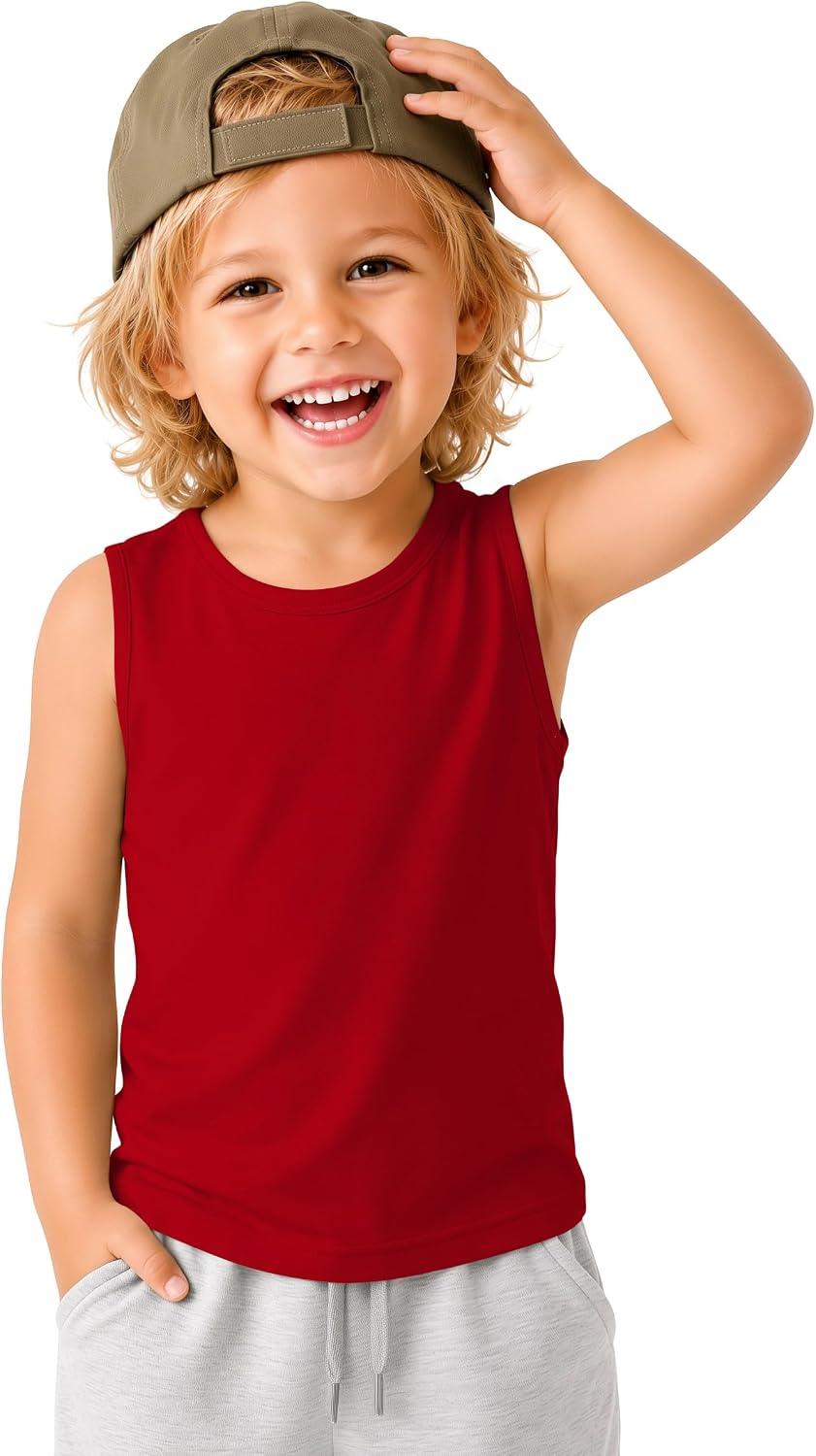 Toddler Boys Tank Tops Cotton Tanks