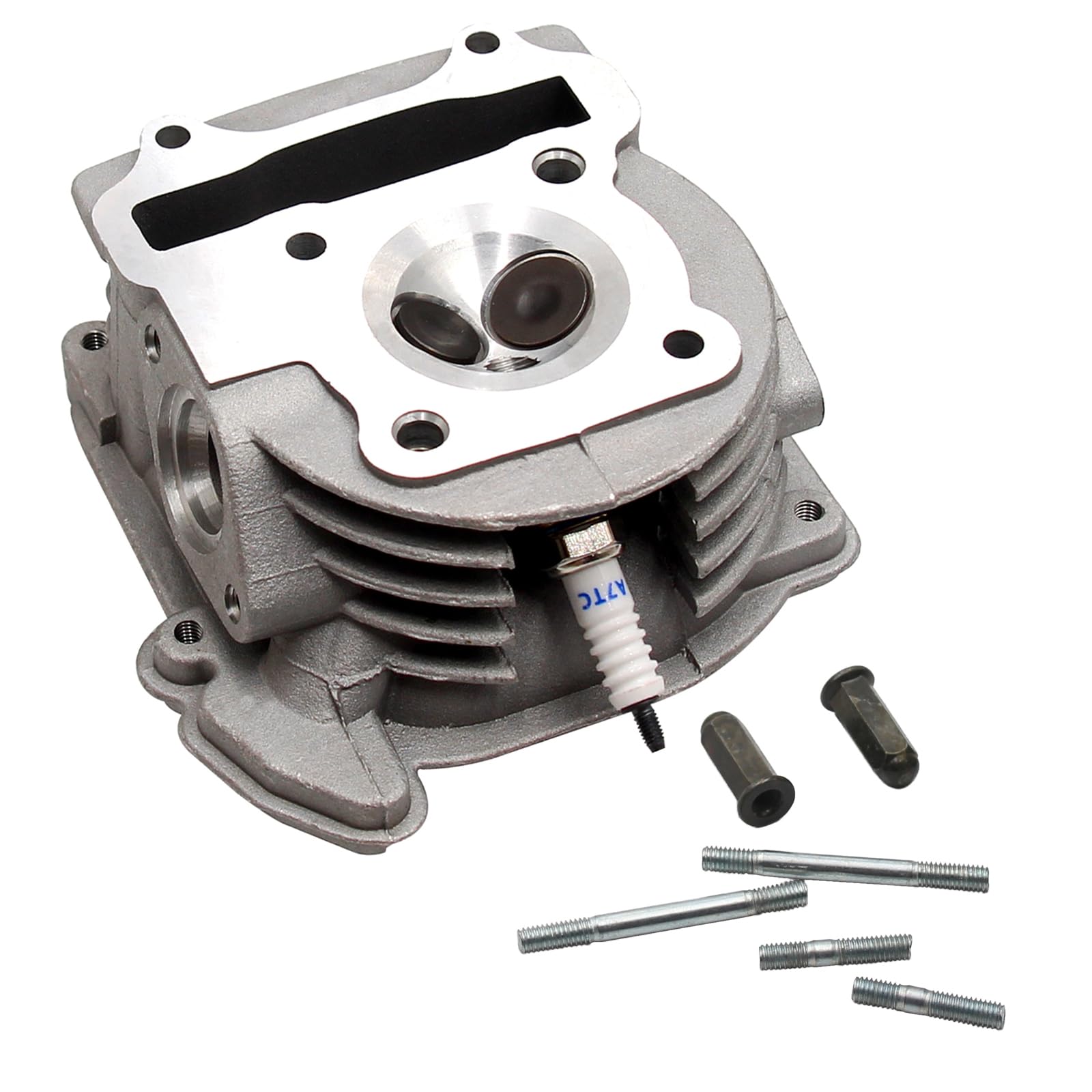 head ヘッド　シックスボア　26cm Amazon.com: 80cc Big Bore Cylinder Head Assembly 47mm GY6