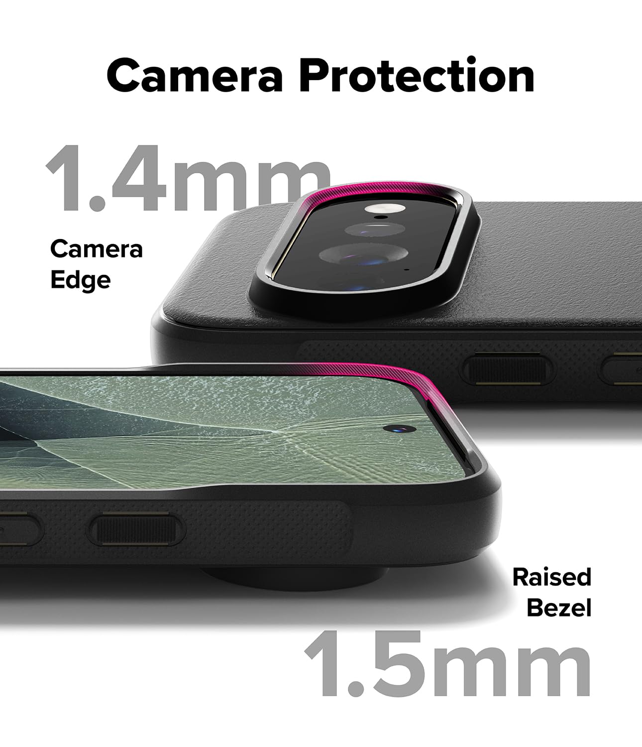 Ringke Funda y Protector Pantalla para Pixel 11 Pro XL [Onyx Magnetic]