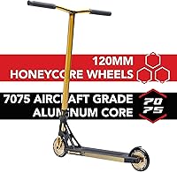 Vista 25 de Root Industries Invictus Complete Pro Scooter – 120mm Honeycore Wheels, Chromolite Bars, HIC Compression & Cut-Out Deck