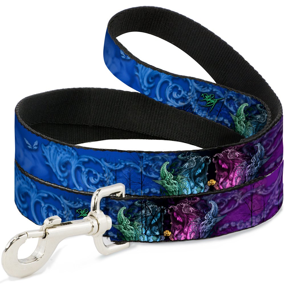 Correa Cthulhu Pet Leash de 6 pies evita tirones incomodos gracias a su cinta ancha de 1 pulgada
