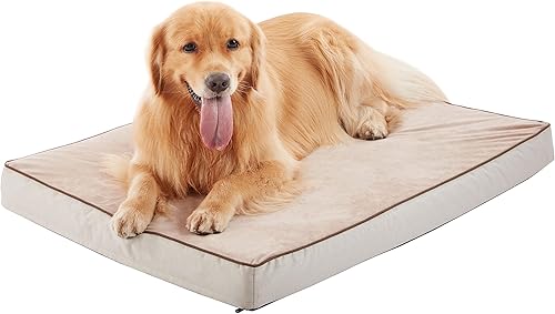 Miniatura 29 de Cama ortopédica de espuma viscoelástica para perros, camas refrescantes para perros extragrandes, cama impermeable para mascotas con funda extraíble