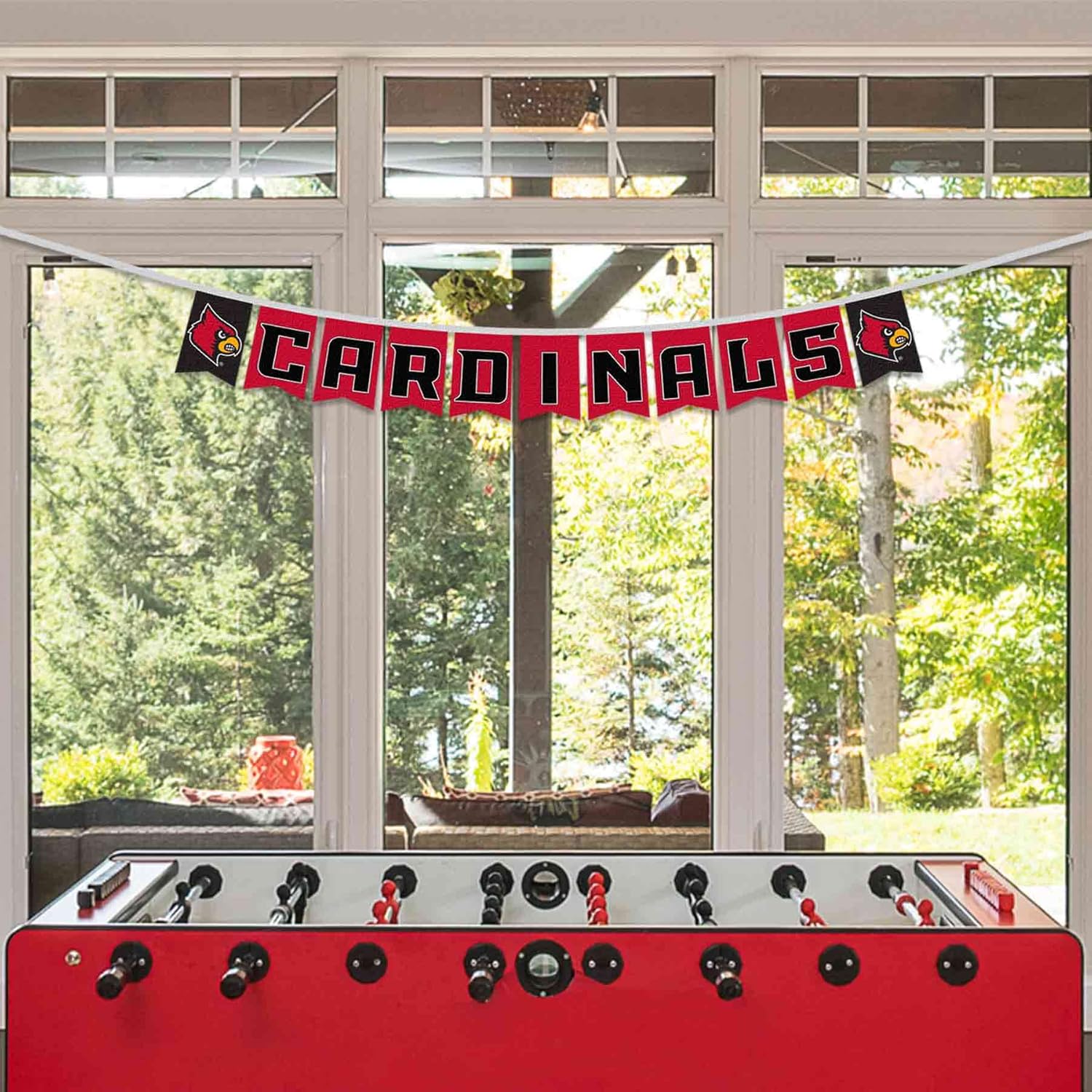 Louisville Cardinals Banner String Pennant Flags - Image 2