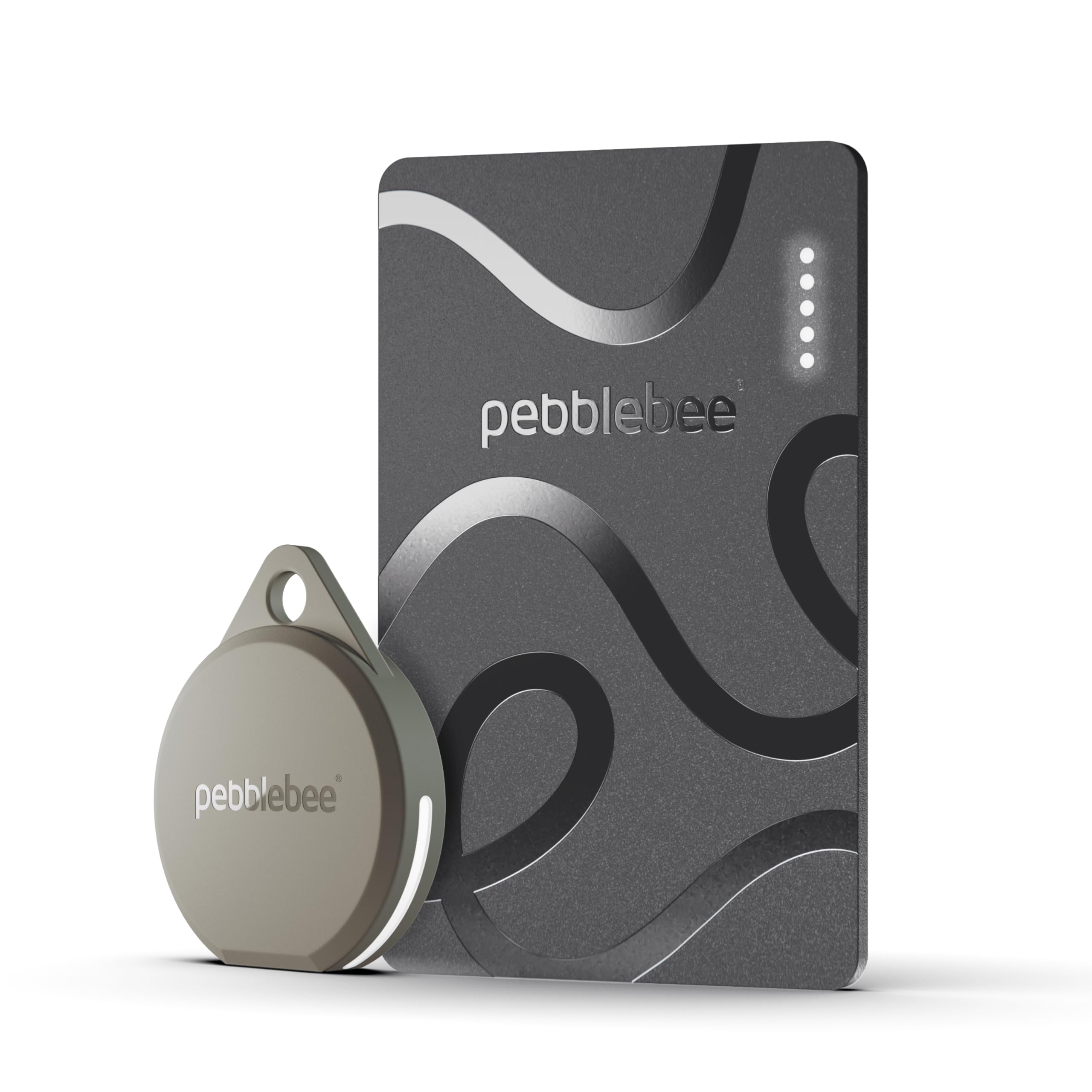 Amazon.com: Pebblebee Rechargeable Item Trackers - Clip 5 & Card 5