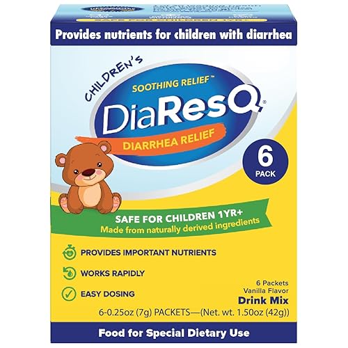 DiaResQ Diarrhea & Immune Support Colostrum Drink Mix for Children