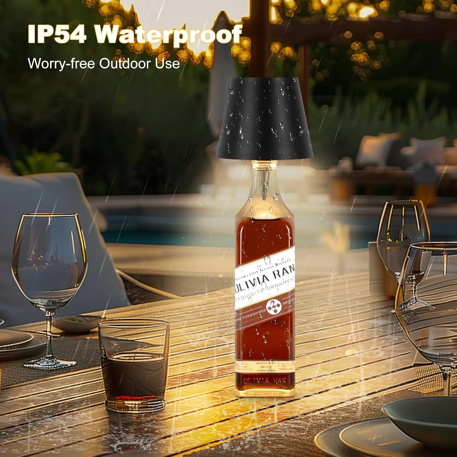 SOUDFK 2026 New Wireless Bottle Lamp,LED Bottle Lights for Liquor