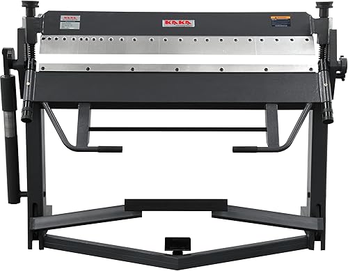 Miniatura 28 de KAKA INDUSTRIAL PBB-5014A, Abrazadera de pie de freno de caja y bandeja de 50 pulgadas, elevación de barra de sujeción máxima de 1.9 pulgadas