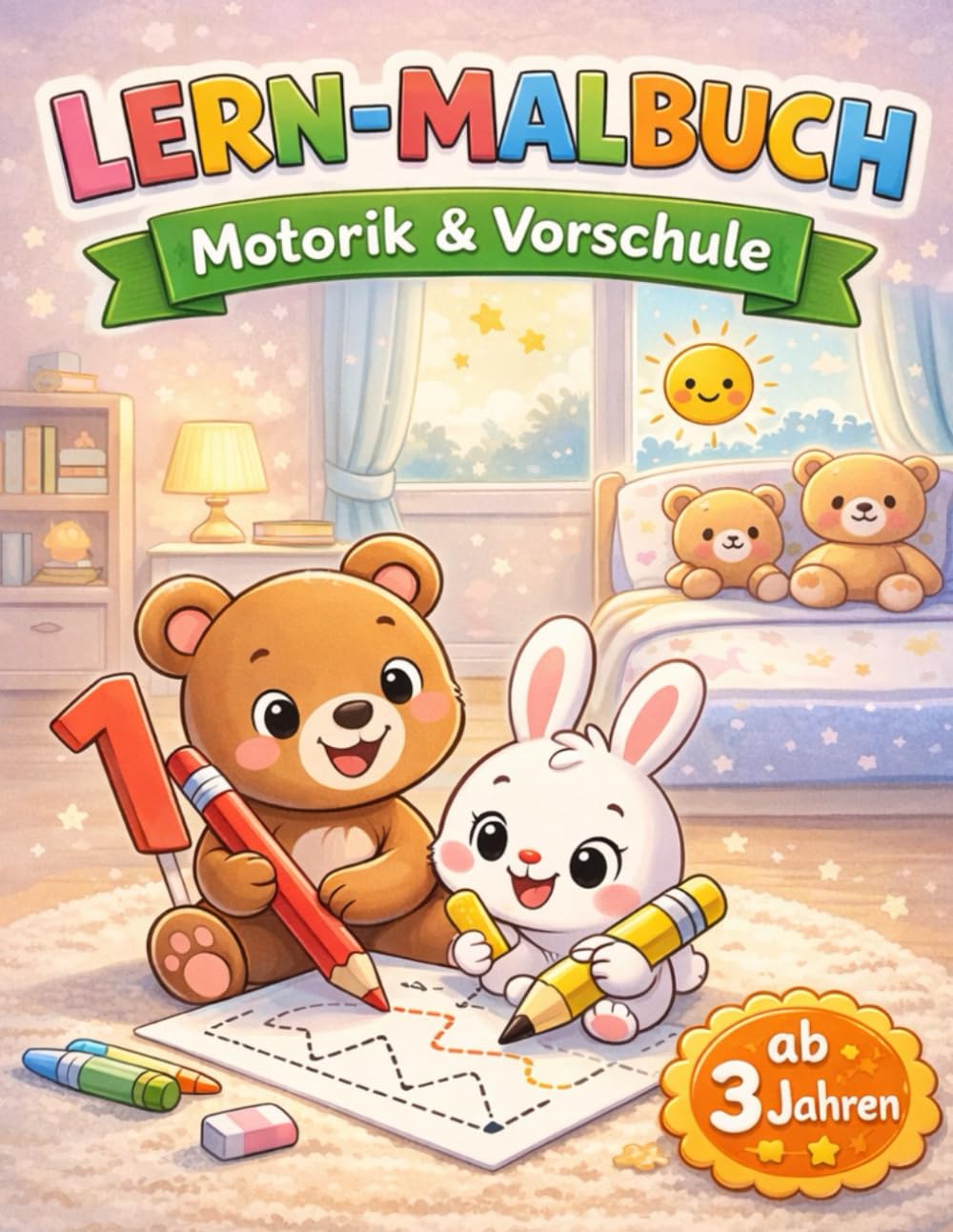 Kritzel-Starter für kleine Hände: Erste Aufgaben: Linien, Formen, Zählen & Gefühle