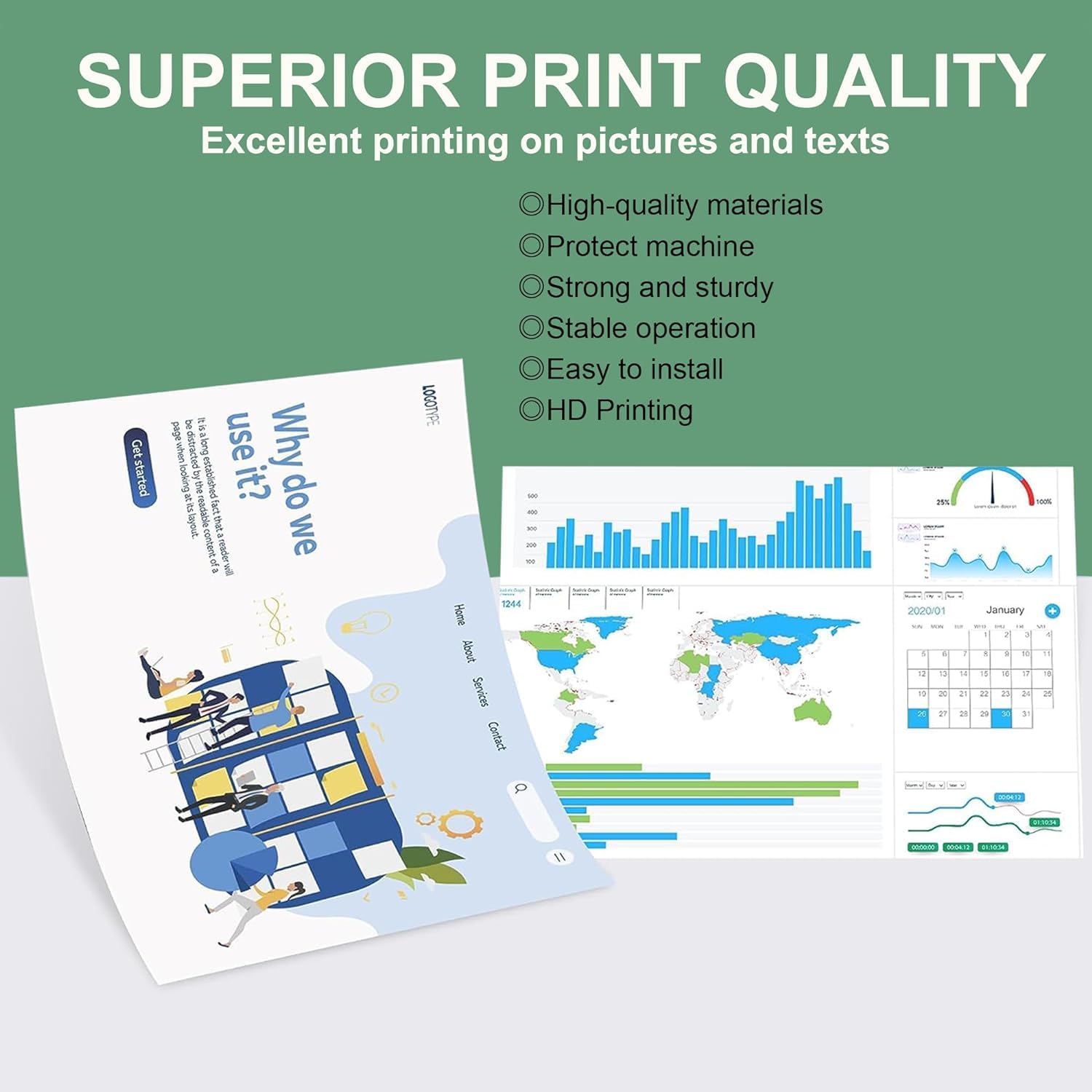 DV711 DV-711 Developer Unit Replacement for Konica Minolta DV711 A2X203D Developer Unit Compatible with Bizhub C654 C754 Printer 200,000 High Pages (Black-1Pack)