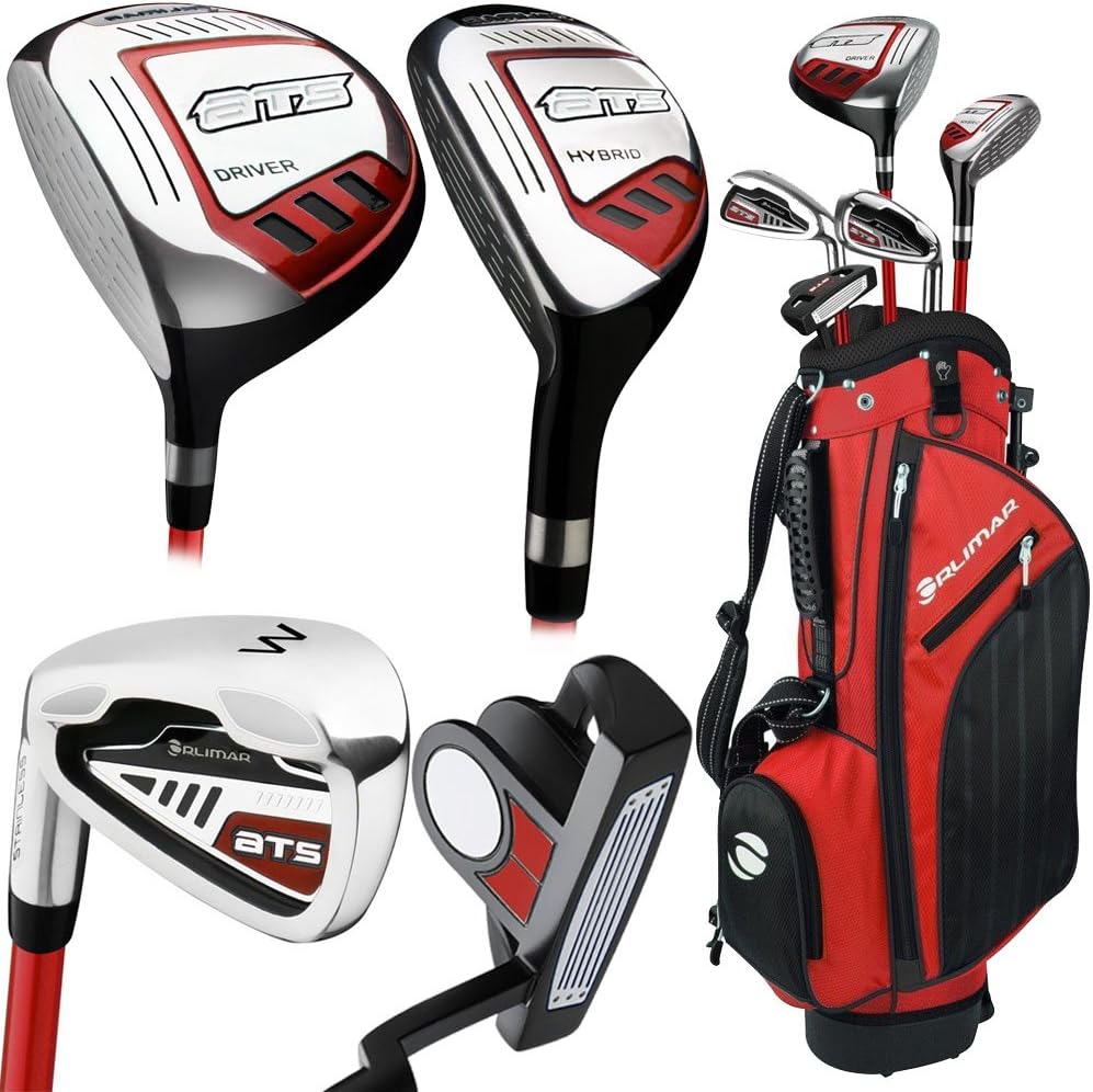 Orlimar Golf ATS Junior Boy's Golf Set with Bag, Right and Left Hand : Sports & Outdoors