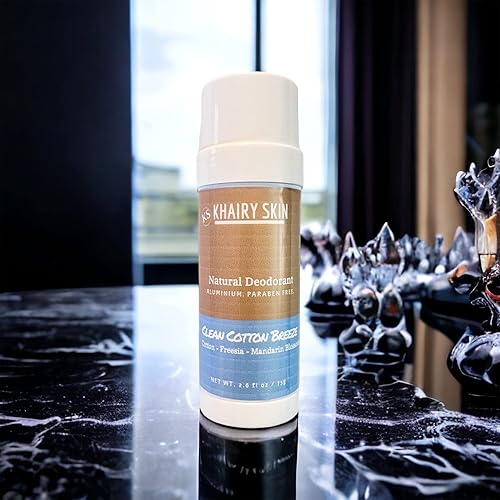 Miniatura 5 de Desodorante natural sin aluminio formulado con manteca de cacao y aceite de argán marroquí. (Clean Cotton Breeze)