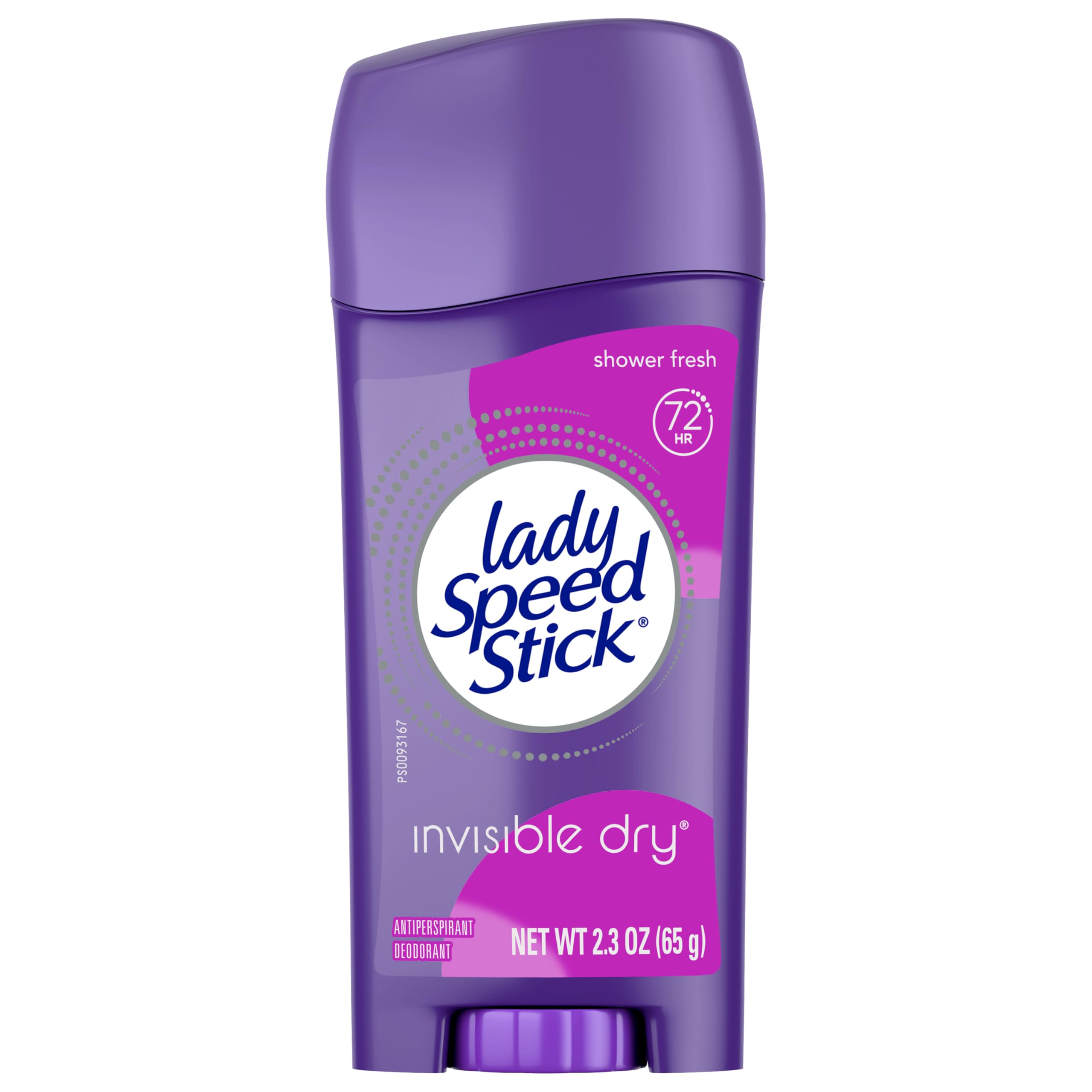 Lady Speed Stick Deodorant for Women,invisible Dry Shower Fresh- 2.3 Ounce (pack Of 4),