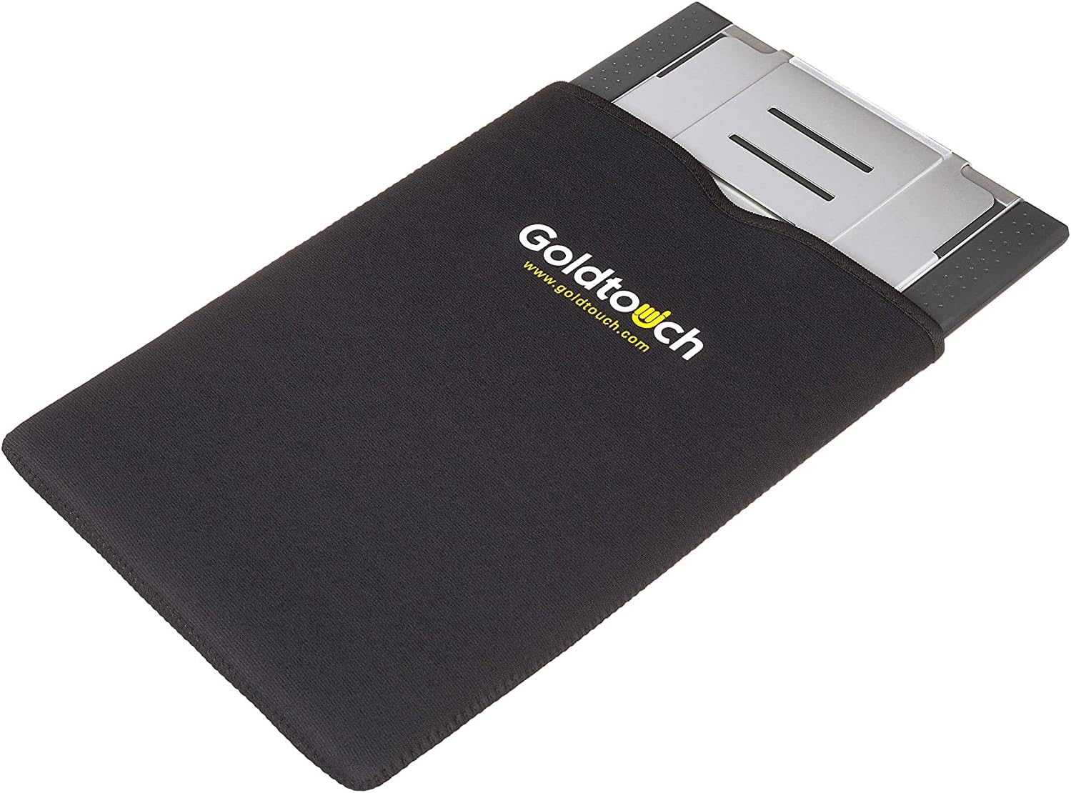 Goldtouch KOV-GTLS-0055 Go! Travel Laptop and Tablet Stand (Aluminum),Black