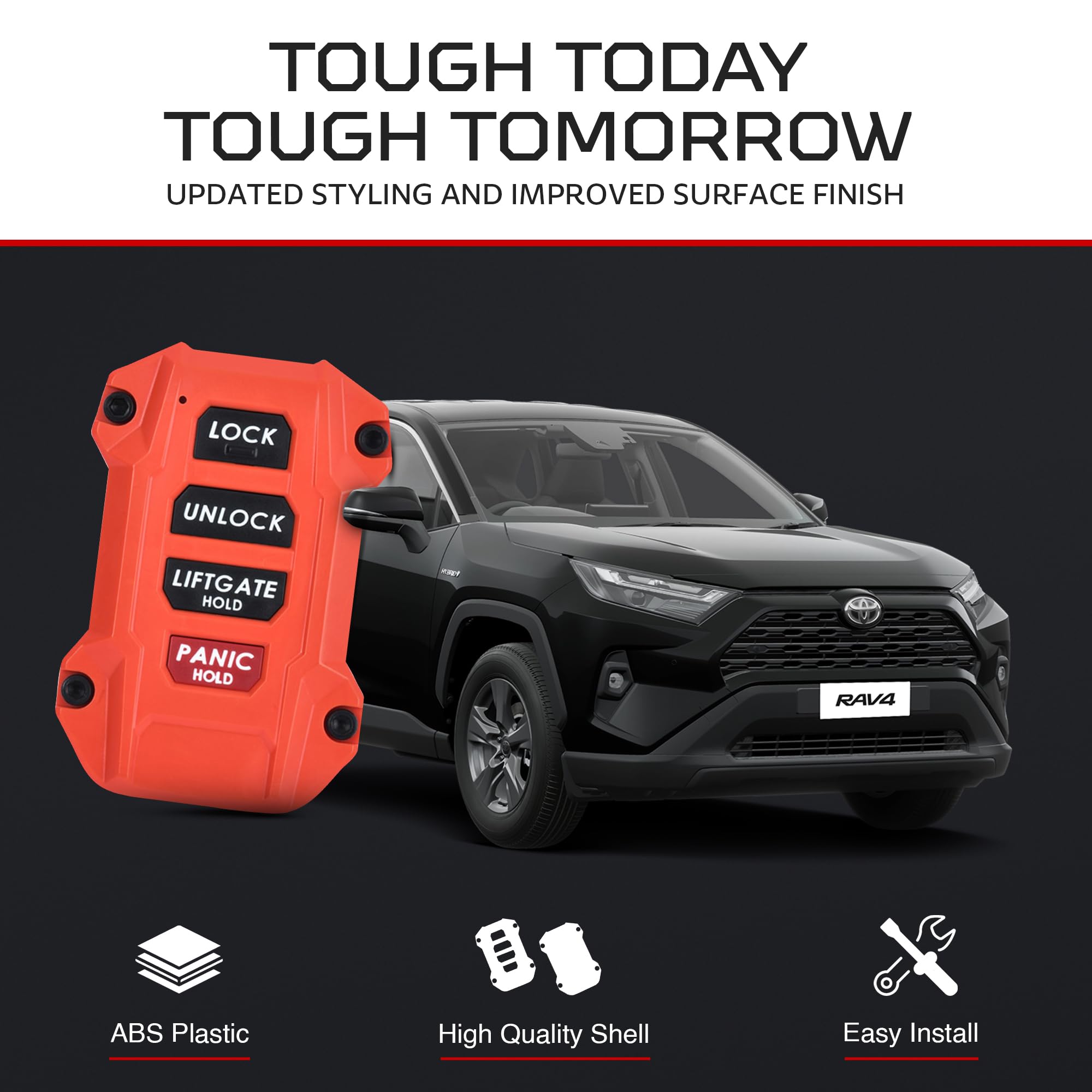 Amazon | AJT DESIGN 4Runner 2022+ およびトヨタ RAV4 2019+ 用交換