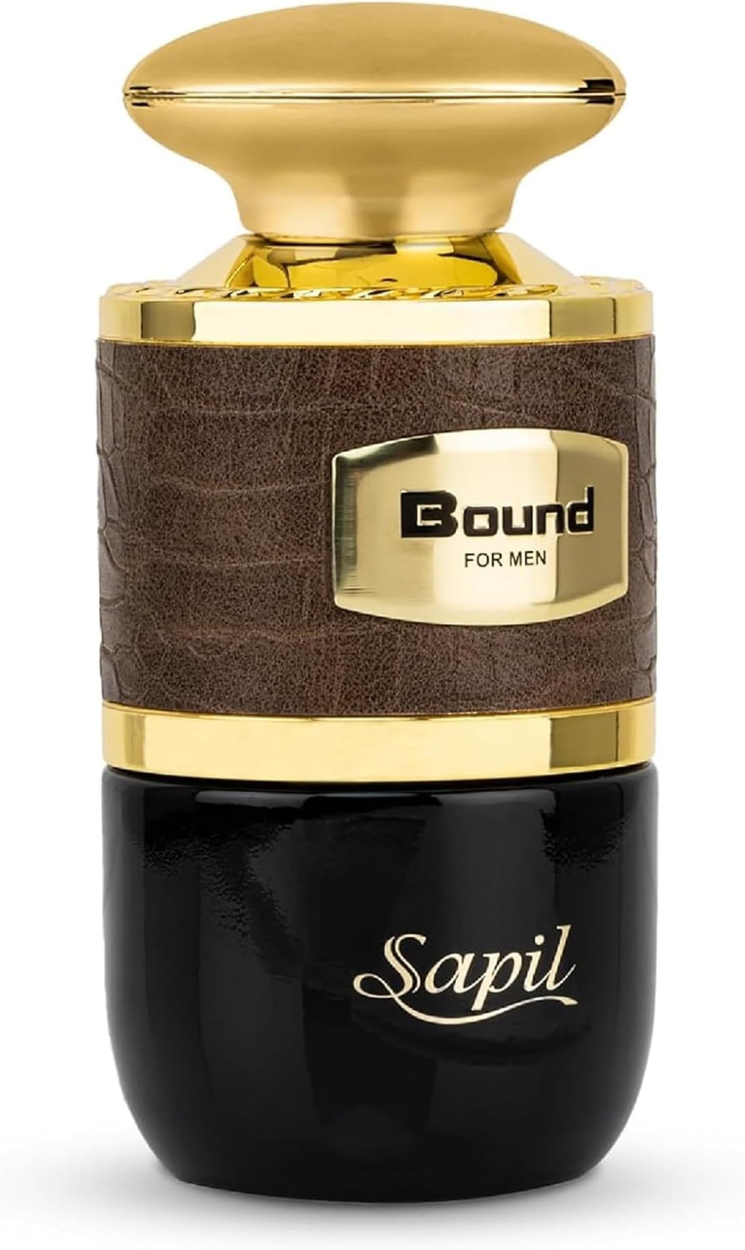 Bound Office Perfume for Men EDT 3.4oz 100ml | Office cologne for men with cardamom, leather and amber for work, meetings and everyday wear