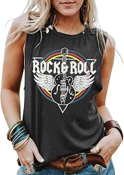 Camiseta Sin Mangas Rockabilly Unisex | Estilo Retro Rockero, Años 50-80s
