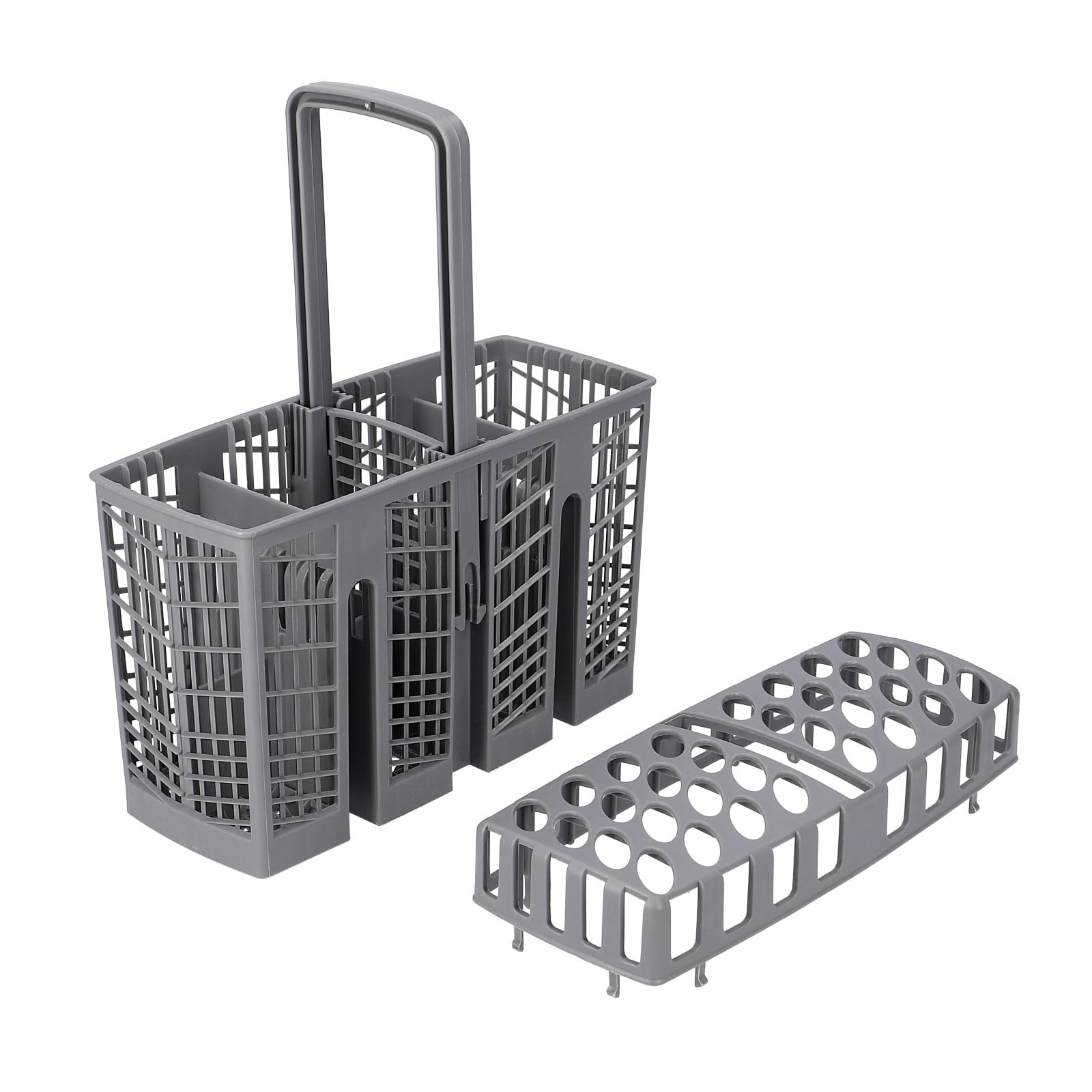 LUTH Premium Profi Parts Cesta para cubiertos compatible con Midea 12176000002729 para lavavajillas