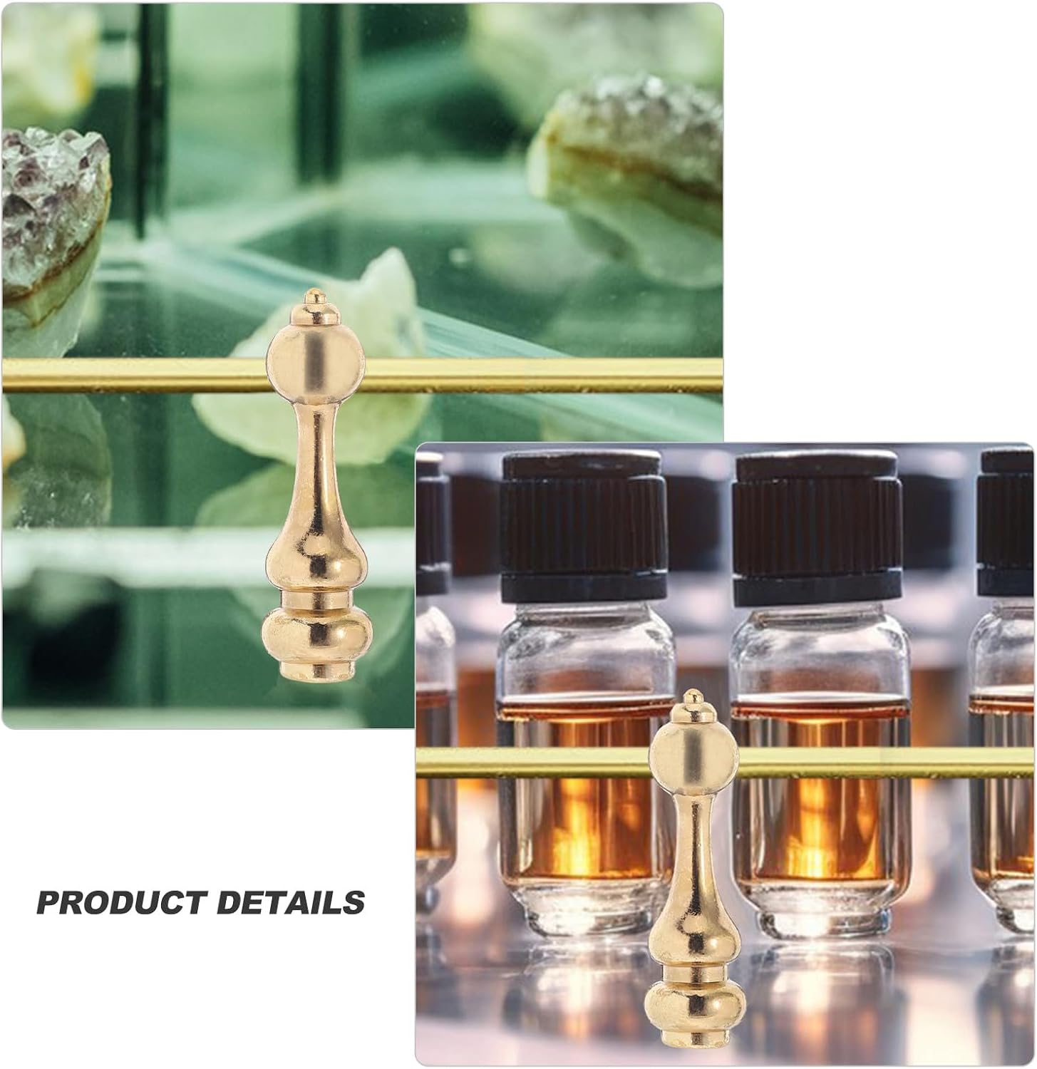 12pcs Universal Corner Connector Glass Railing Post Connectors Furniture Hardware Accessories Cabinet Metal for Dining Storage