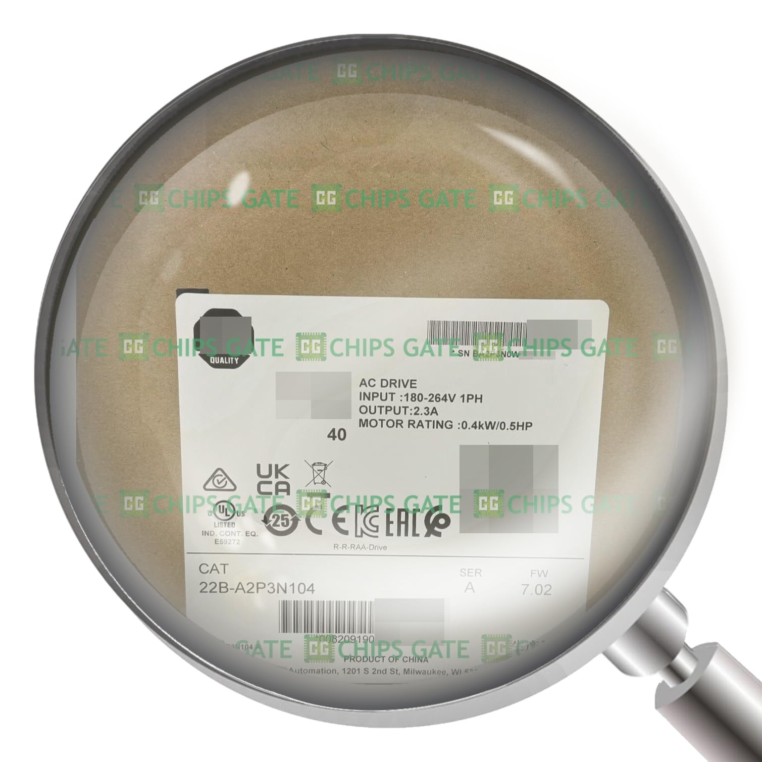 1 PCS 22B-A2P3N104 New AC Drive 22BA2P3N104